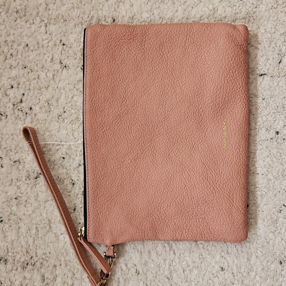 Doris and jack zippered clutch